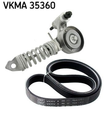 Set curea transmisie cu caneluri SKF VKMA 35360