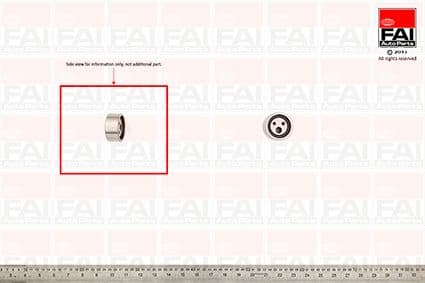 rola intinzator,curea distributie FAI AutoParts T6085
