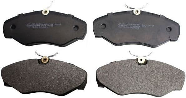 set placute frana,frana disc DENCKERMANN B110586
