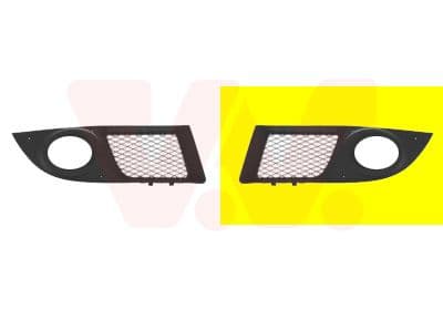 Grila ventilatie, bara protectie VAN WEZEL 1637593