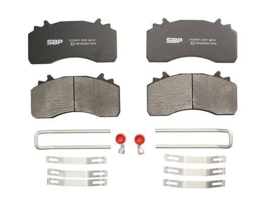 set placute frana,frana disc SBP 07-P29279