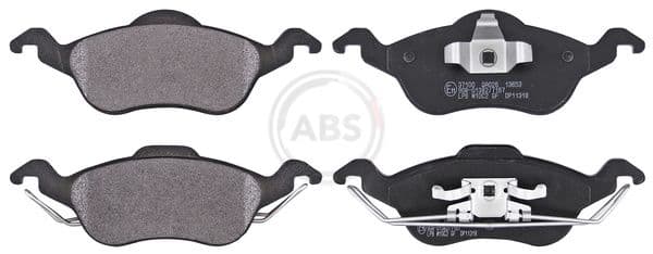 set placute frana,frana disc ABS 37100