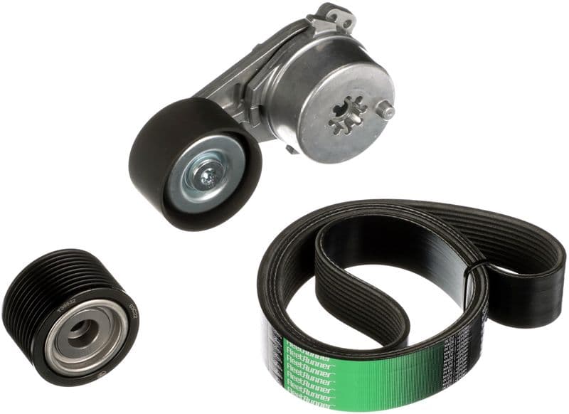 Set curea transmisie cu caneluri GATES FleetRunner™ Micro-V® K0110PK1408HD
