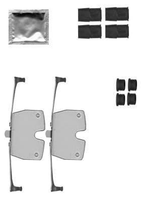 Set accesorii, etrier frana TEXTAR 82517700