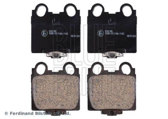 set placute frana,frana disc BLUE PRINT ADT342108