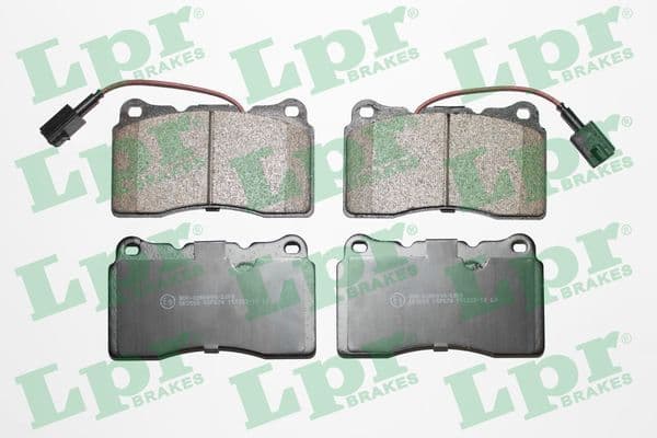 set placute frana,frana disc LPR 05P674