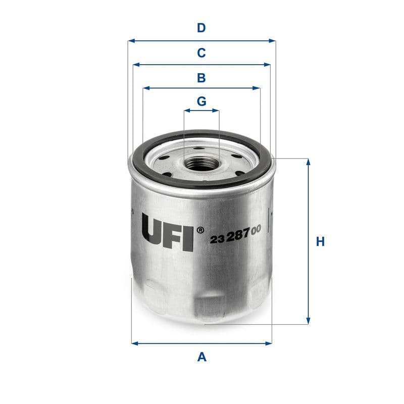 Filtru ulei UFI 23.287.00
