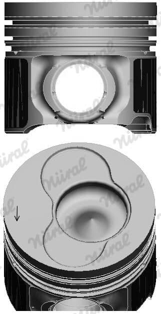 Piston NÜRAL 87-421000-10