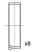 Cuzinet bielă FAI AutoParts BB2070-STD