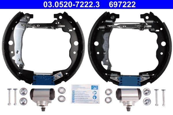 Set saboti frana ATE Original TopKit 03.0520-7222.3