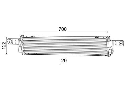 Radiator racire ulei, cutie de viteze automata MAHLE BEHR *** PREMIUM LINE *** CLC 360 000P