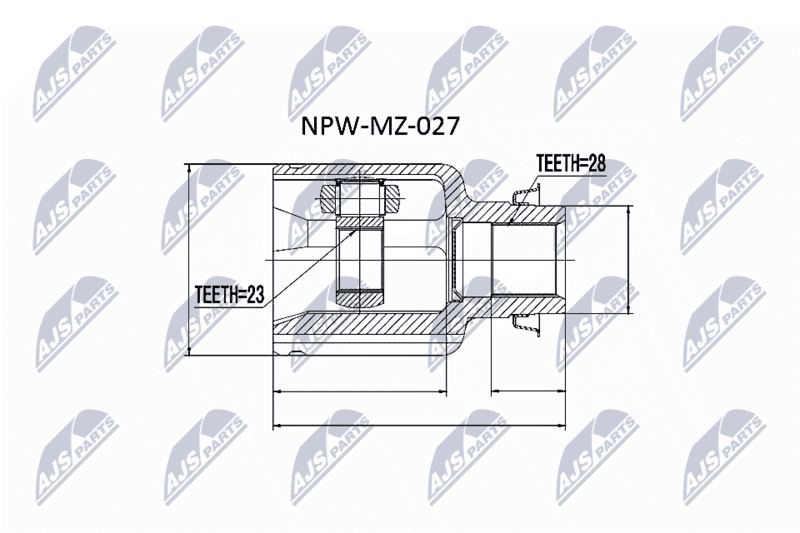 Set articulatie, planetara NTY NPW-MZ-027