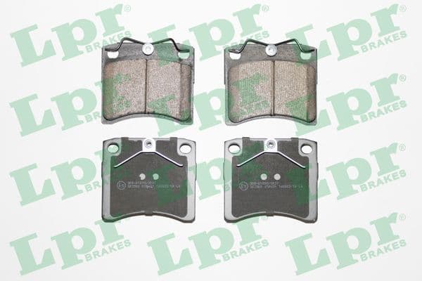 set placute frana,frana disc LPR 05P631