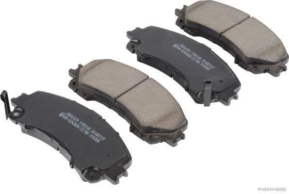 set placute frana,frana disc HERTH+BUSS JAKOPARTS J3601029
