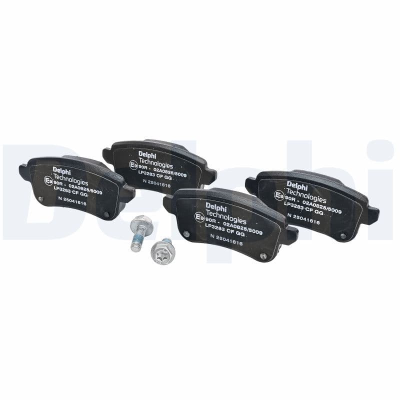 set placute frana,frana disc DELPHI LP3283