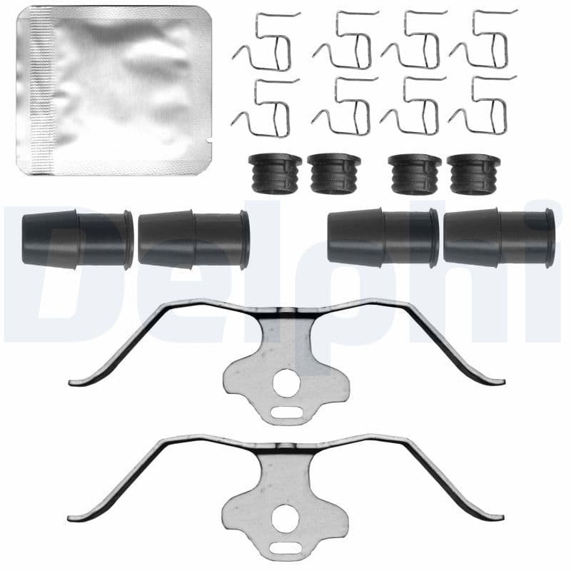 Set accesorii, placute frana DELPHI LX0830