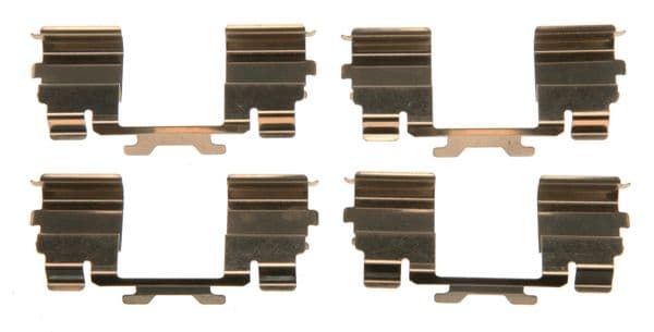 Set accesorii, placute frana TRW PFK571