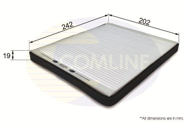Filtru, aer habitaclu COMLINE EKF212