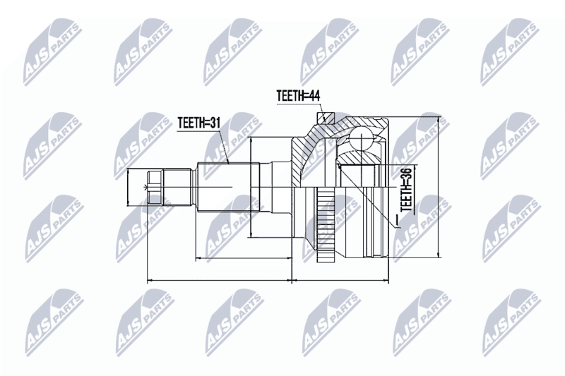 Set articulatie, planetara NTY NPZ-MZ-053