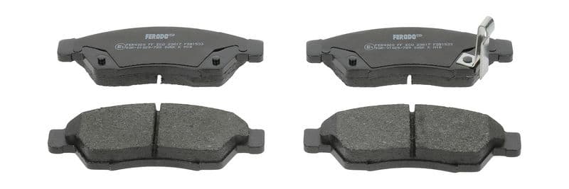set placute frana,frana disc FERODO PREMIER ECO FRICTION FDB1533