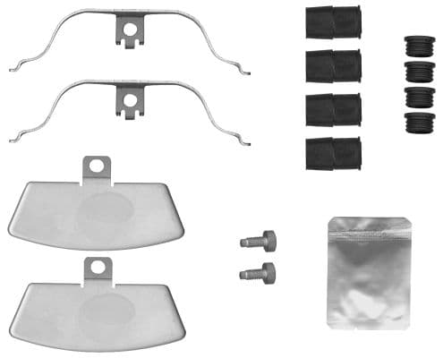 Set accesorii, etrier frana TEXTAR 82541800