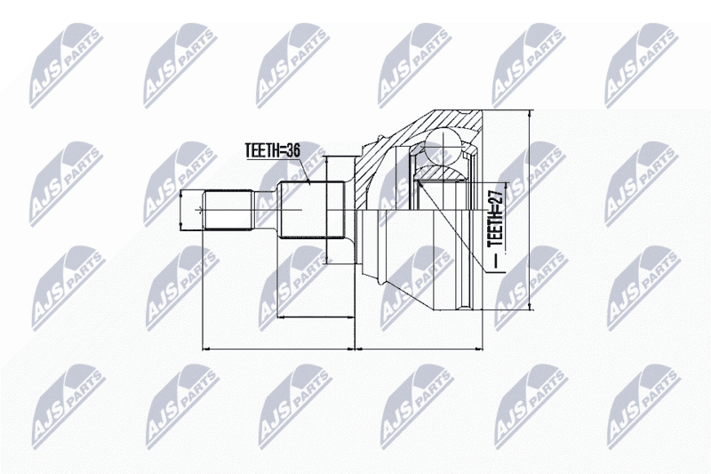 Set articulatie, planetara NTY NPZ-VW-028