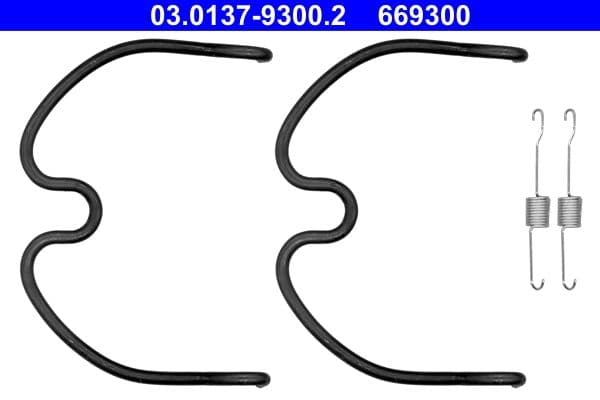 Set accesorii, sabot de frana ATE 03.0137-9300.2