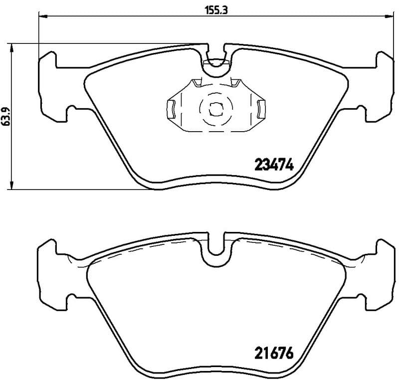 set placute frana,frana disc BREMBO PRIME LINE P 06 042