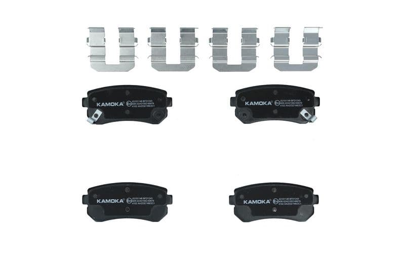 set placute frana,frana disc KAMOKA JQ101146