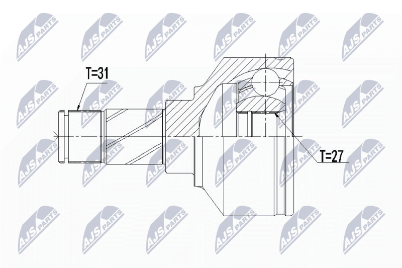 Set articulatie, planetara NTY NPW-VV-106