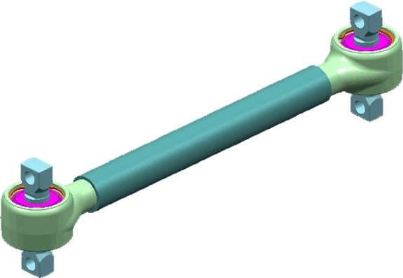 Brat, suspensie roata LEMFÖRDER 42394 01
