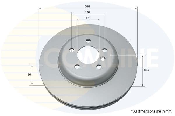 Disc frana COMLINE ADC1783V