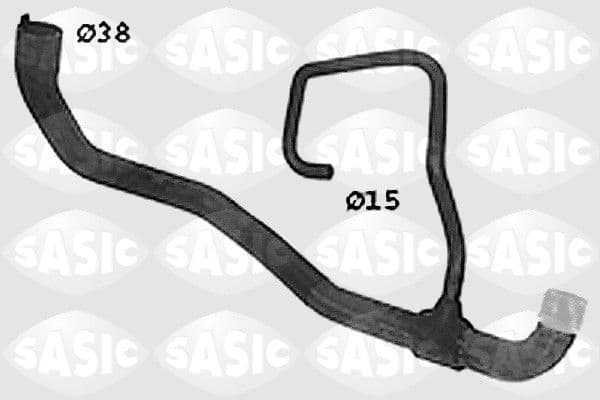 Furtun radiator SASIC SWH0483