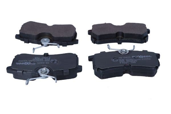 set placute frana,frana disc MAXGEAR 19-0425