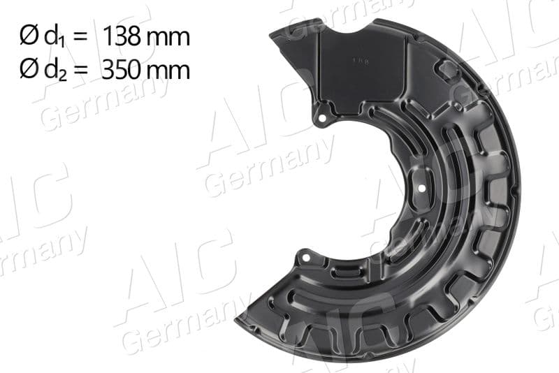 protectie stropire,disc frana AIC Calitatea originală 57840