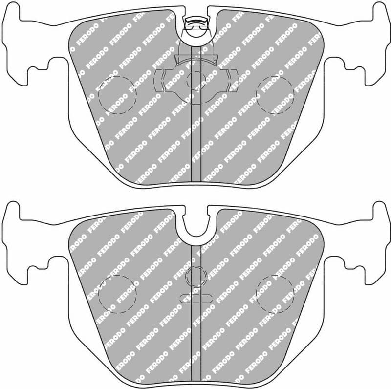 set placute frana,frana disc FERODO FCP1483H