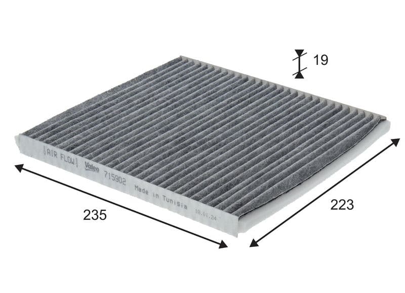Filtru, aer habitaclu VALEO PROTECT 715902