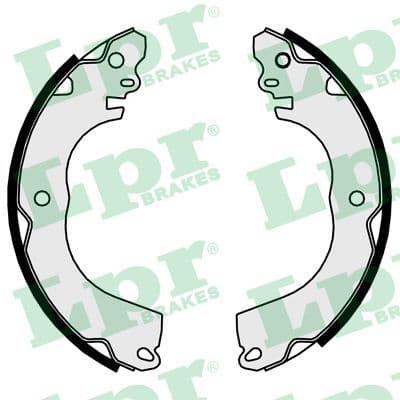 Set saboti frana LPR 01097