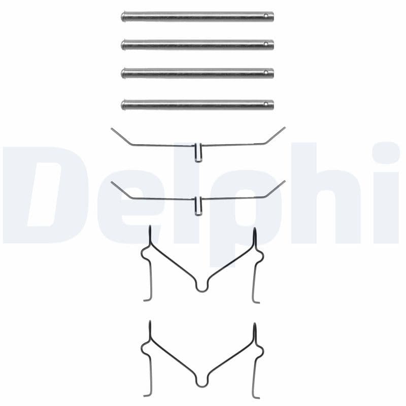 Set accesorii, placute frana DELPHI LX0182