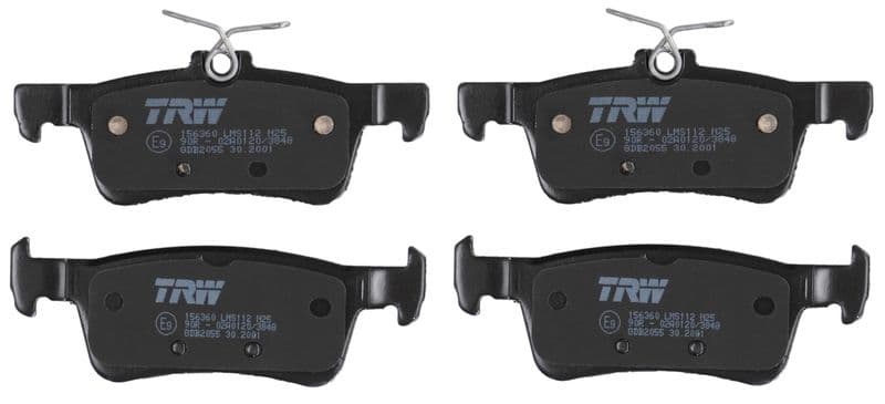set placute frana,frana disc TRW COTEC GDB2055