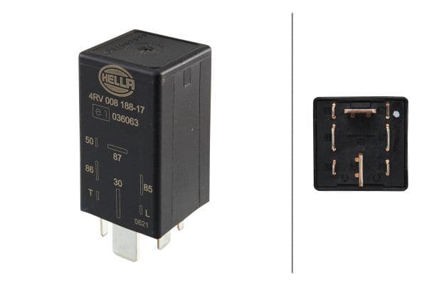 unitate de control,bujii incandescente HELLA 4RV 008 188-171