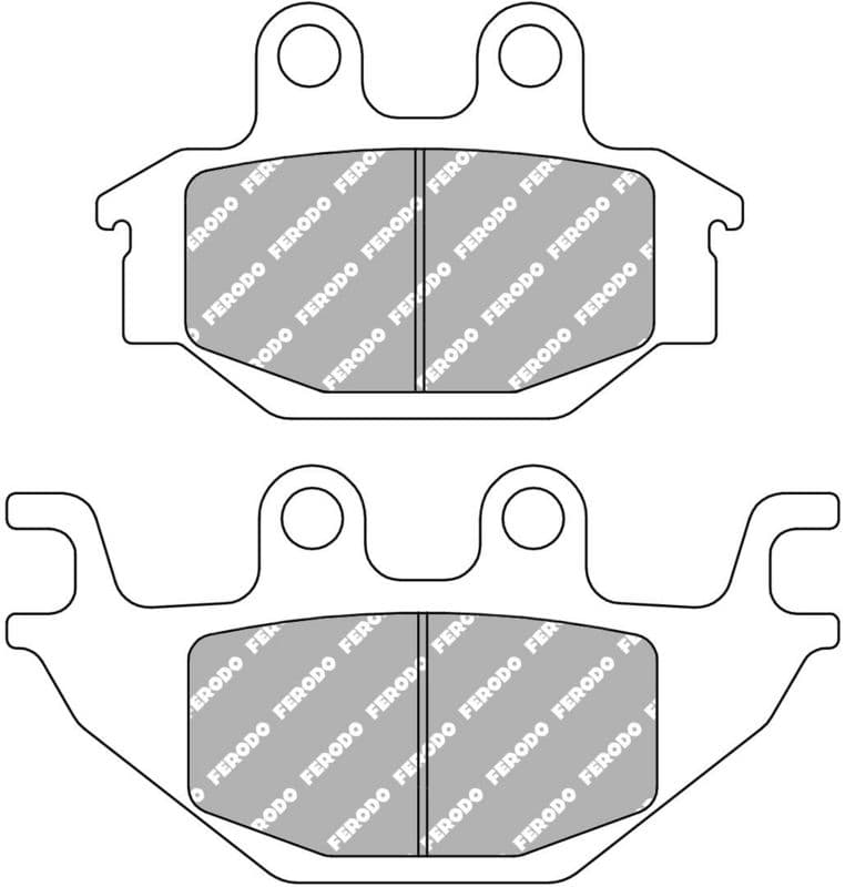 set placute frana,frana disc FERODO FDB2184SG