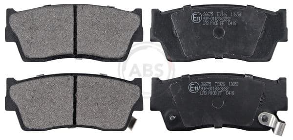 set placute frana,frana disc ABS 36675