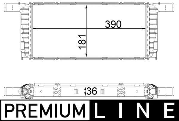 Radiator, racire motor MAHLE BEHR *** PREMIUM LINE *** CR 1941 000P