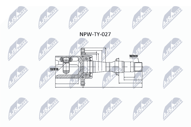 Set articulatie, planetara NTY NPW-TY-027