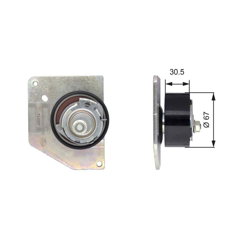rola intinzator,curea distributie GATES PowerGrip™ T43207