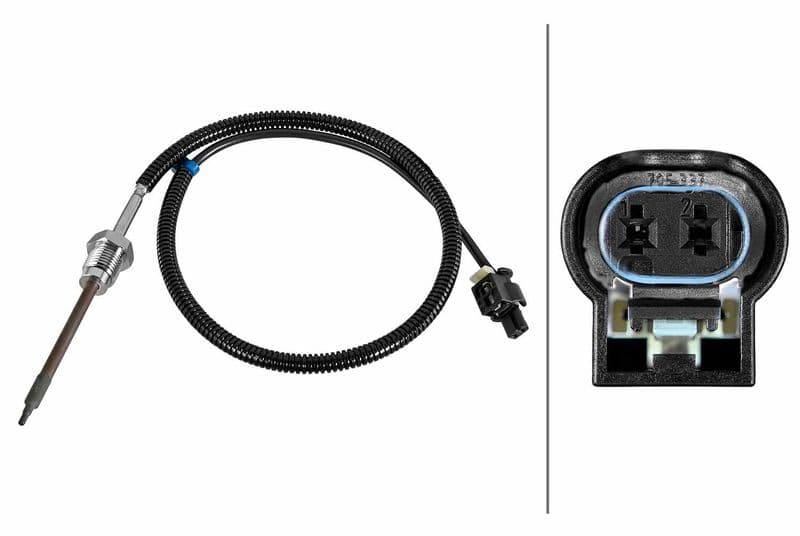 Senzor, temperatura gaze evacuare HELLA 6PT 010 376-781