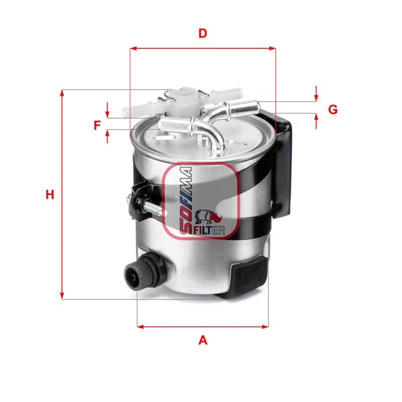filtru combustibil SOFIMA S 5418 GC