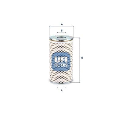 Filtru ulei UFI 25.430.00