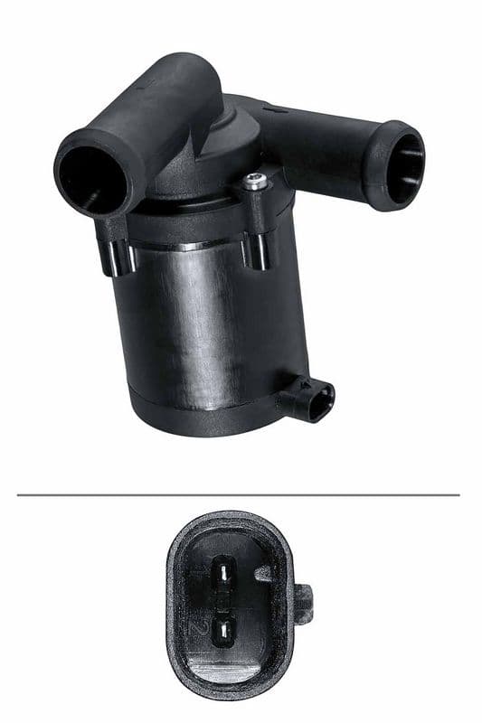 Pompă de apă suplimentară (circuitul apei de răcire) HELLA 8TW 358 413-111